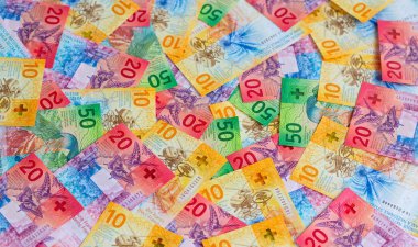 Yeni İsviçre banknotlarının koleksiyonu (2017 yılında yayınlandı))