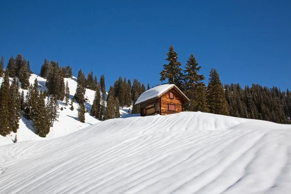 スイスアルプスの冬 スイス — ストック写真