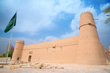 Suudi Arabistan 'ın Riyad şehrinde Al Masmak kalesi