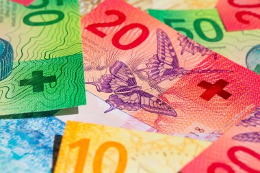 Yeni İsviçre banknotlarının koleksiyonu (2017 yılında yayınlandı))