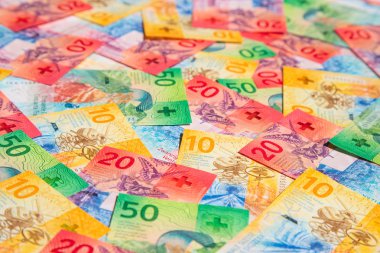 Yeni İsviçre banknotlarının koleksiyonu (2017 yılında yayınlandı))