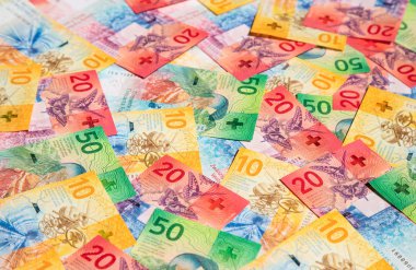 Yeni İsviçre banknotlarının koleksiyonu (2017 yılında yayınlandı))