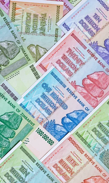 Sedlar Från Zimbabwe Efter Hyperinflation — Stockfoto