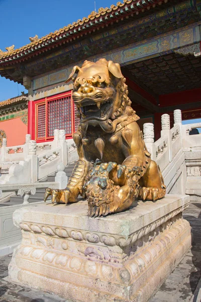 Beijing China Octubre 2017 Ciudad Prohibida Museo Del Palacio Palacio —  Fotos de Stock