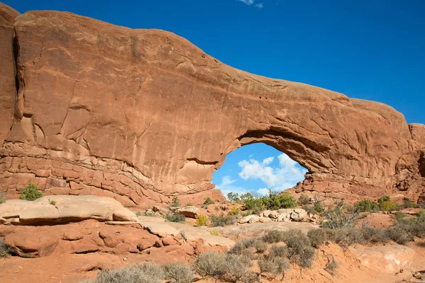 Paisagens Parque Nacional Dos Arcos Utah Eua — Fotografia de Stock