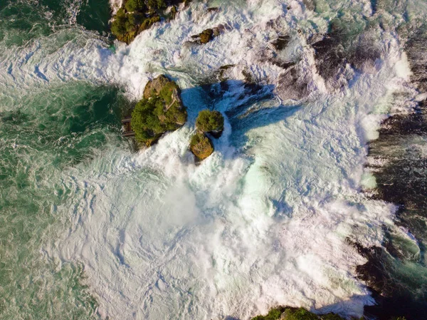 Rheinfall Avrupa Nın Büyük Şelalesi — Stok fotoğraf