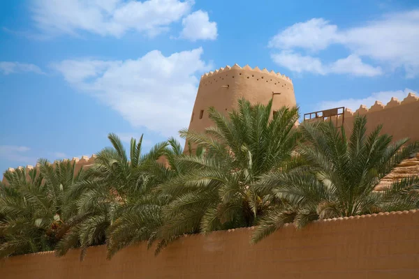 Strade Della Città Vecchia Diriyah Vicino Riyadh Regno Dell Arabia — Foto Stock
