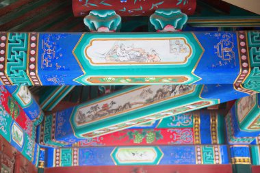 Beijing, Çin - 15 Ekim 2017: Summer Palace, Çin İmparatorluk Sarayı ve Jin Hanedanı bahçeden sonuna Qing Hanedanı (1150-1912).