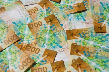 Barnd yeni İsviçre 200 topluluğu (2018 yılında verilen banknotlar franks)