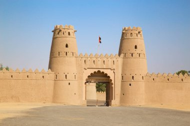 Al Ain vahasında ünlü Jahili kalesi, Birleşik Arap Emirlikleri