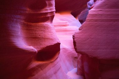 Arizona, Page yakınlarındaki ünlü Antilop Kanyonu