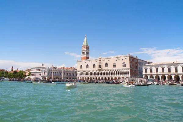 Façade Palais Des Doges Venise Italie — Photo