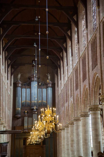 Berömda Nya Kyrkan Delft Nederländerna — Stockfoto