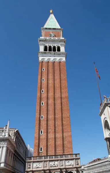 Fasada Pałacu Dożów Wenecji Włochy — Zdjęcie stockowe