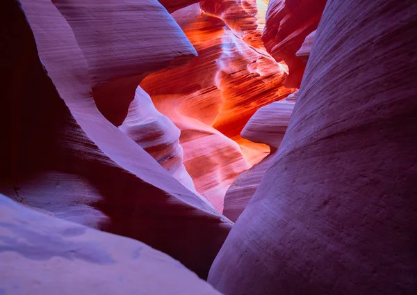 Famoso Cañón Del Antílope Cerca Page Arizona — Foto de Stock