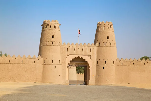 Beroemd Jahili Fort Ain Oasis Verenigde Arabische Emiraten — Stockfoto