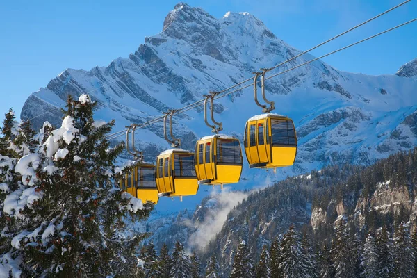 Winter Den Schweizer Alpen Schweiz — Stockfoto
