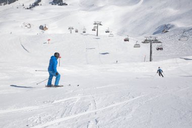 İsviçre Alplerinde kış