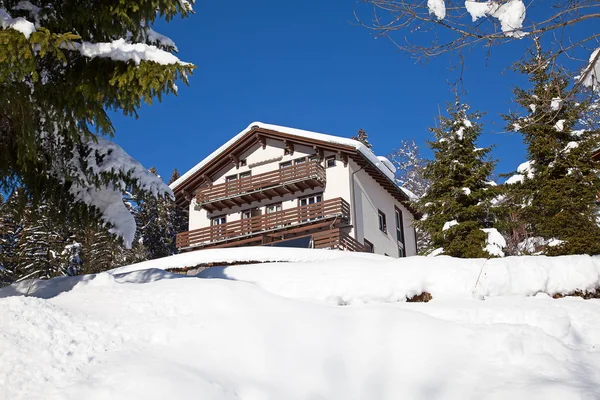 Winter Den Schweizer Alpen Schweiz — Stockfoto