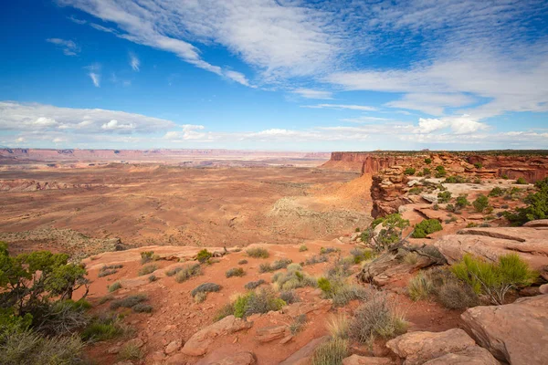 Νησί Του Ουρανού Του Canyonlands Narional Park Στη Γιούτα Ηπα — Φωτογραφία Αρχείου