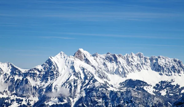 Hiver Dans Les Alpes Suisses Suisse — Photo