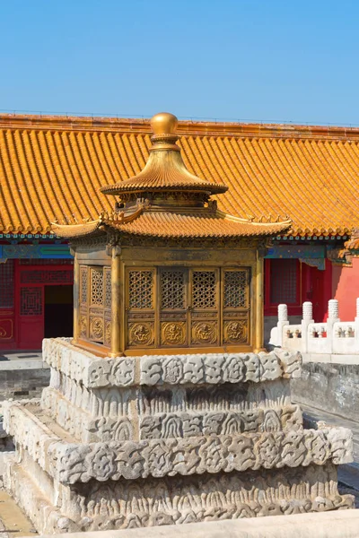 Beijing Kina Oktober 2017 Den Förbjudna Staden Palace Museum Det — Stockfoto