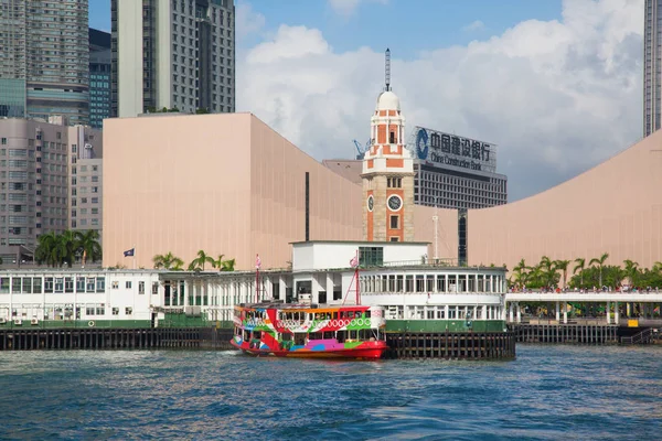 Hong Kong Oktober Kowloon Pier Und Sternfähre Oktober 2017 Hong — Stockfoto