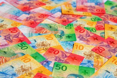 Yeni İsviçre banknotlarının koleksiyonu (2017 yılında yayınlandı))