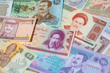 Ortadoğu banknotlar, çeşitli