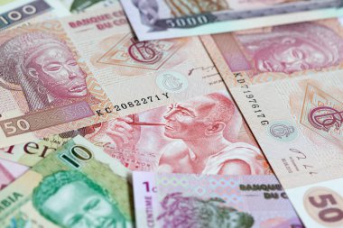 Afrika banknotlarının çeşitliliği