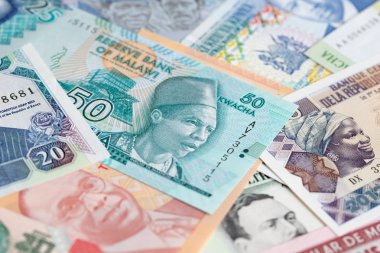 Afrika banknotlarının çeşitliliği
