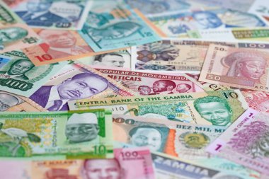 Afrika banknotlarının çeşitliliği
