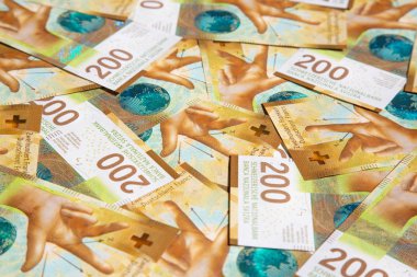 Yeni İsviçre banknotlarının koleksiyonu (2017 yılında yayınlandı))