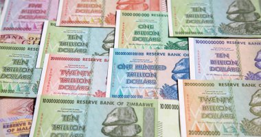 Yüksek enflasyondan sonra Zimbabwe 'nin banknotları