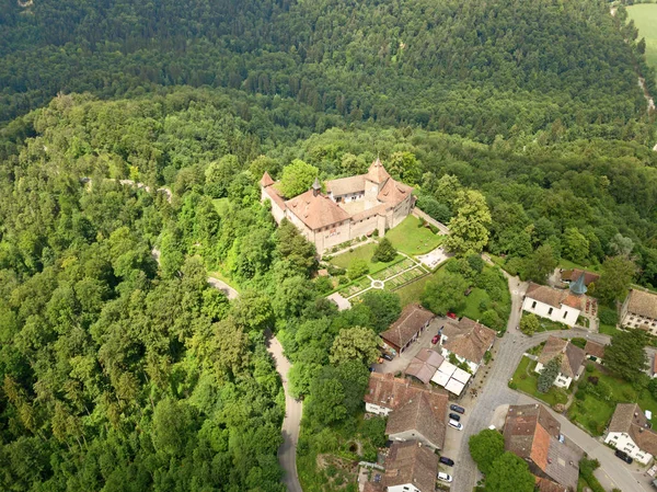 Castillo Kyburg Situado Entre Zurich Winterthur Suiza —  Fotos de Stock