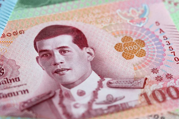 Bankovky Tailandu Nový Design Vydaný Roce 2018 — Stock fotografie