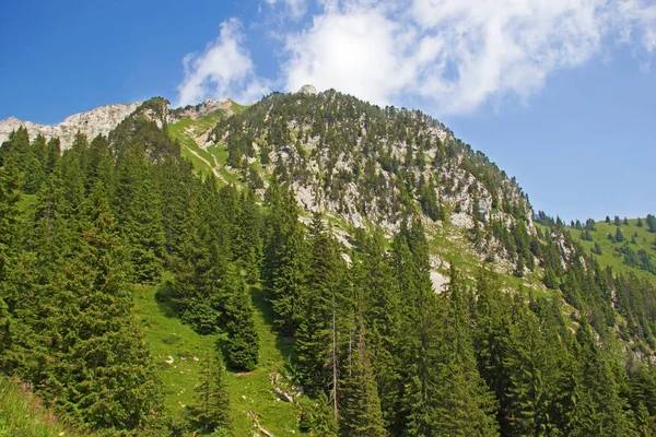 Vista Perto Cume Montanha Pilatus — Fotografia de Stock