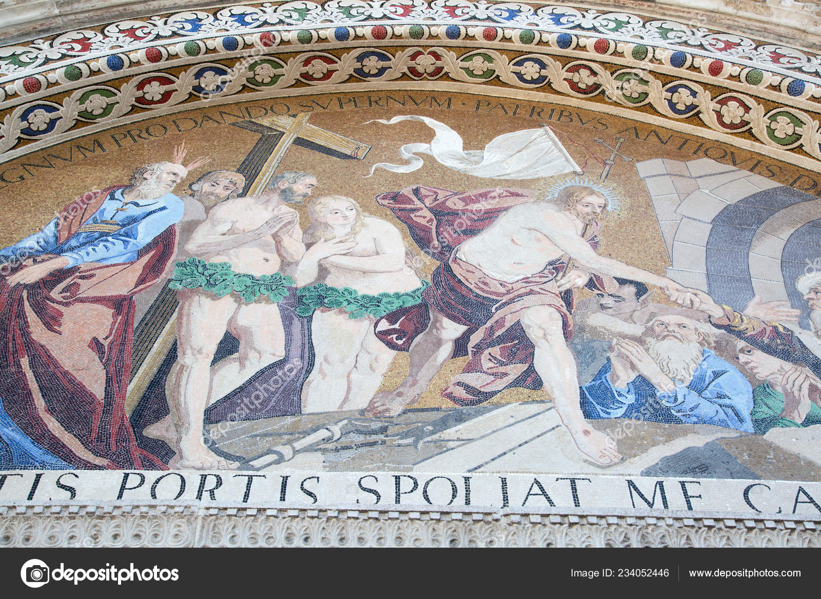 Interior Basilica San Marco Church Venice Italy Mark s Basilica One interior-basilica-san-marco-church-venice-italy-mark-s-basilica-one