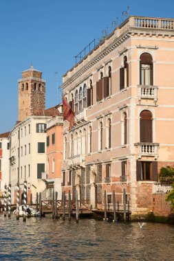 Antik şehrin sokakları Venedik, İtalya