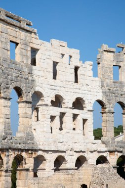 Pula. Roman amphitheater.