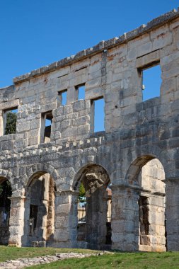 Pula. Roman amphitheater.