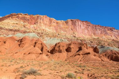 Utah, ABD 'deki Capitol Resif Ulusal Parkı