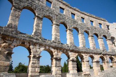 Pula. Roman amphitheater.
