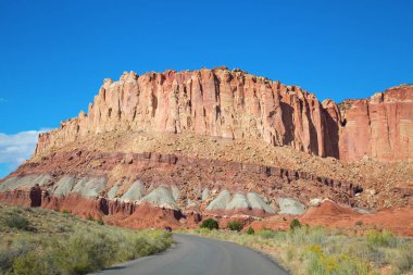 Utah, ABD 'deki Capitol Resif Ulusal Parkı