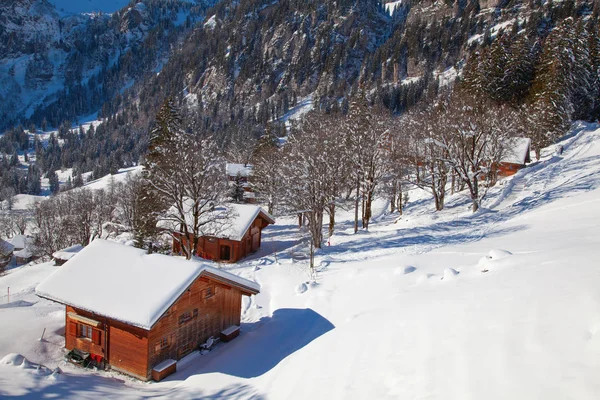 Winter in de Alpen — Stockfoto