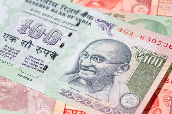 Indische Bankbiljetten — Stockfoto