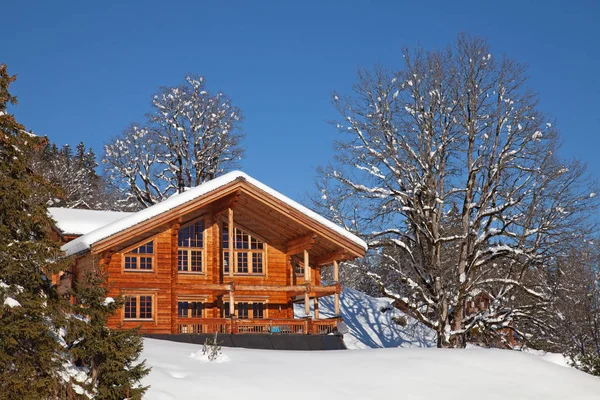 L'hiver dans les Alpes — Photo