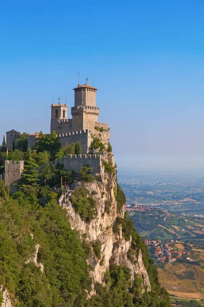Ancient Fortifications San Marino — Stock Photo, Image