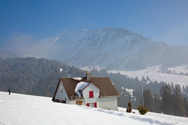 L'hiver dans les Alpes — Photo