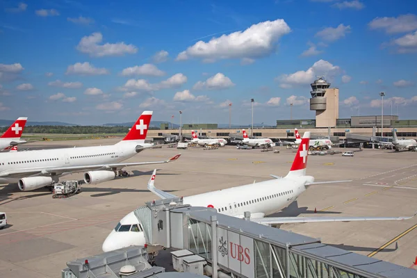 Zurich aeropuerto — Foto de Stock